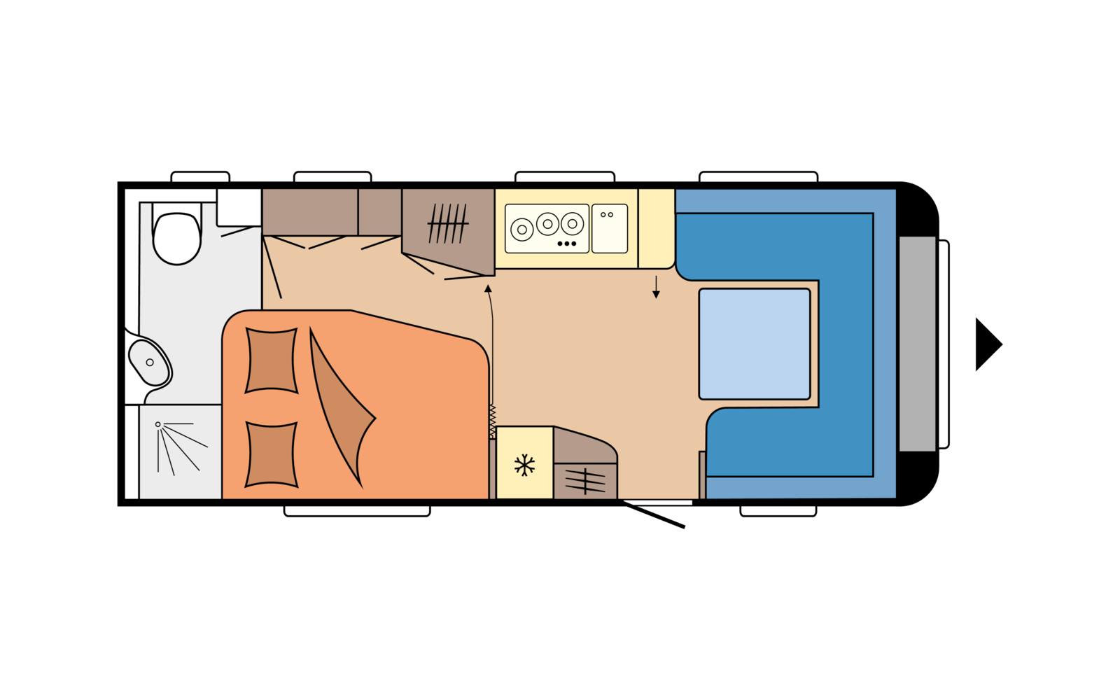 HobbyCaravan EXCELLENT 560 WFU