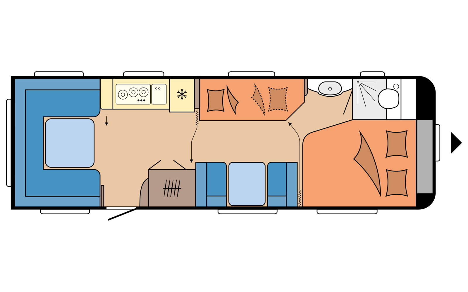 HobbyCaravan PRESTIGE 720 UKFe