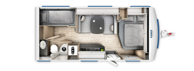 Fendt-Caravan Apero Activ 560 SKM