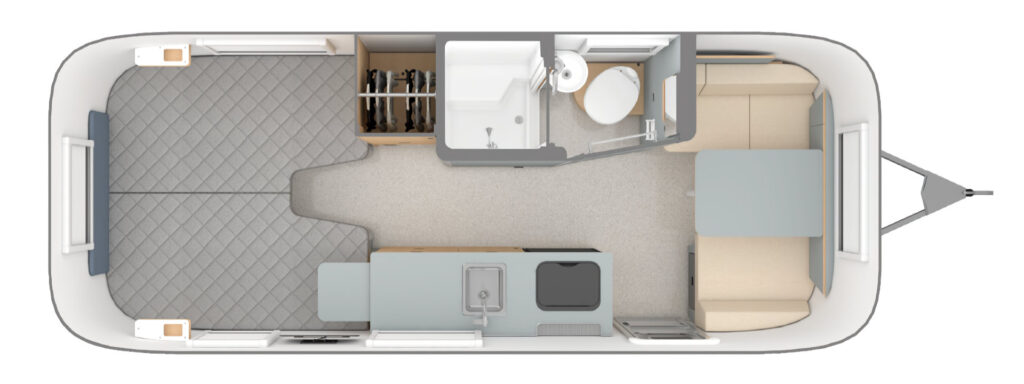 World Traveller 22 Floorplan