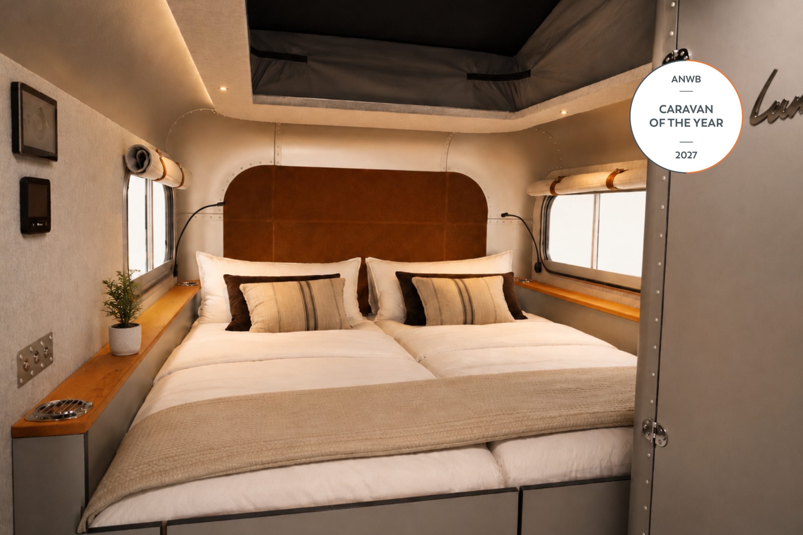 Lume Ranger Innenraum mit Auping-Bett